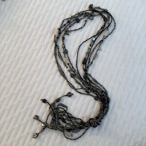 Long layered necklace